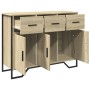Aparador madera de ingeniería roble Sonoma 97x32,5x74,5 cm de , Aparadores - Ref: Foro24-848560, Precio: 123,63 €, Descuento: %