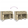 Aparador madera de ingeniería roble Sonoma 97x32,5x74,5 cm de , Aparadores - Ref: Foro24-848560, Precio: 123,63 €, Descuento: %