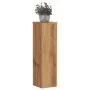 Soportes de plantas 2 uds madera roble artisian 17x17x60 cm de , Soportes para macetas - Ref: Foro24-852941, Precio: 49,48 €,...