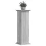 Soportes de plantas madera ingeniería gris Sonoma 33x33x100cm de , Soportes para macetas - Ref: Foro24-852983, Precio: 63,07 ...