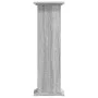 Soportes de plantas madera ingeniería gris Sonoma 33x33x100cm de , Soportes para macetas - Ref: Foro24-852983, Precio: 63,07 ...