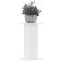 Soportes de plantas 2 uds madera ingeniería blanco 30x30x60 cm de , Soportes para macetas - Ref: Foro24-3307855, Precio: 61,4...
