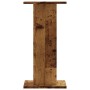 Soportes de plantas 2 uds madera roble envejecido 30x30x60 cm de , Soportes para macetas - Ref: Foro24-3307862, Precio: 64,89...