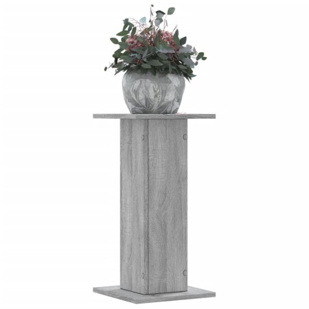 Soportes de plantas 2 uds madera gris Sonoma 30x30x60 cm de , Soportes para macetas - Ref: Foro24-3307860, Precio: 50,80 €, D...