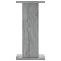 Soportes de plantas 2 uds madera gris Sonoma 30x30x60 cm de , Soportes para macetas - Ref: Foro24-3307860, Precio: 50,80 €, D...