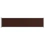 Toldo lateral retráctil para patio marrón 140x600 cm de vidaXL, Sombrillas - Ref: Foro24-313374, Precio: 87,20 €, Descuento: %