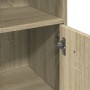 Armario de baño madera contrachapada color roble 30x30x95 cm de , Muebles de baño - Ref: Foro24-849601, Precio: 39,82 €, Desc...