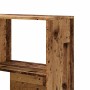 Estantería de esquina 4 niveles madera envejecida 85x85x140 cm de , Librerías y estanterías - Ref: Foro24-3307817, Precio: 17...
