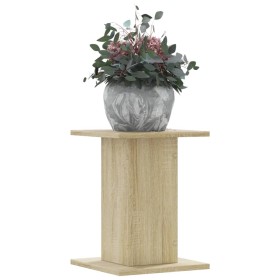 Soportes para plantas 2 uds madera roble Sonoma 30x30x40 cm de , Soportes para macetas - Ref: Foro24-3307848, Precio: 48,55 €...