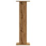 Soportes para plantas 2 uds madera roble artisian 30x30x95 cm de , Soportes para macetas - Ref: Foro24-3307881, Precio: 80,17...