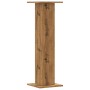 Soportes para plantas 2 uds madera roble artisian 30x30x95 cm de , Soportes para macetas - Ref: Foro24-3307881, Precio: 80,17...