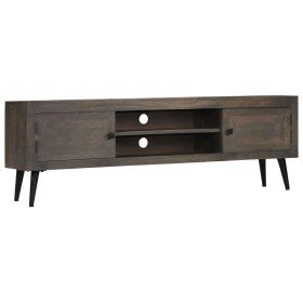 Mueble para TV de madera maciza de mango 140x30x45 cm en Muebles TV | Comprar online en Foru.es