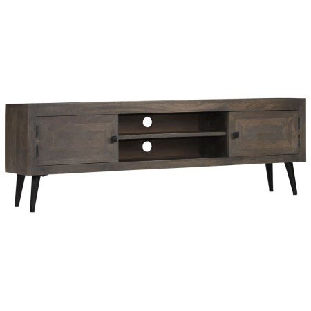 Mueble para TV de madera maciza de mango 140x30x45 cm en Muebles TV | Comprar online en Foru.es