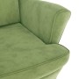 Sillón de terciopelo verde claro en Sillones | Comprar online en Foru.es