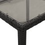 Set de mesa y sillas de jardín 7 pzas y cojines ratán PE negro de , Conjuntos de jardín - Ref: Foro24-3276992, Precio: 779,97...