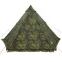 Tienda campaña familiar tipi 6 personas impermeable camuflaje de , Tiendas de campaña - Ref: Foro24-4009444, Precio: 160,77 €...