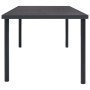 Mesa de comedor de jardín acero gris antracita 150x90x74 cm de vidaXL, Mesas de jardín - Ref: Foro24-313087, Precio: 204,21 €...