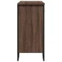 Aparador de madera de ingeniería marrón roble 79,5x35,5x74,5 cm de , Aparadores - Ref: Foro24-848548, Precio: 76,12 €, Descue...