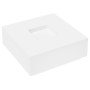 Mesa de centro madera de ingeniería blanca 100x100x40 cm de , Mesas de centro - Ref: Foro24-3284049, Precio: 156,32 €, Descue...
