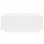 Mesa de centro madera de ingeniería blanca 100x100x40 cm de , Mesas de centro - Ref: Foro24-3284049, Precio: 156,32 €, Descue...