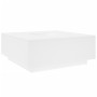 Mesa de centro madera de ingeniería blanca 100x100x40 cm de , Mesas de centro - Ref: Foro24-3284049, Precio: 156,32 €, Descue...