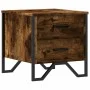 Mesita de noche madera de ingeniería roble ahumado 40x41x40 cm de , Mesitas de noche - Ref: Foro24-848508, Precio: 43,02 €, D...