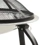 Brasero y barbacoa 2 en 1 atizador acero inoxidable 56x56x49 cm de vidaXL, Chimeneas - Ref: Foro24-313353, Precio: 61,03 €, D...