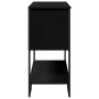 Mesa consola madera de ingeniería negra 100x35x74,5 cm de , Mesas auxiliares - Ref: Foro24-848534, Precio: 75,60 €, Descuento: %
