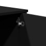 Mesa consola madera de ingeniería negra 100x35x74,5 cm de , Mesas auxiliares - Ref: Foro24-848534, Precio: 75,60 €, Descuento: %