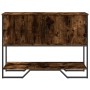 Mesa consola madera de ingeniería roble ahumado 100x35x74,5 cm de , Mesas auxiliares - Ref: Foro24-848536, Precio: 66,45 €, D...