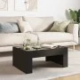 Mesa de centro con Infinity LED negro 70x50x30 cm de , Mesas de centro - Ref: Foro24-847610, Precio: 105,56 €, Descuento: %