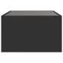 Mesa de centro con Infinity LED negro 70x50x30 cm de , Mesas de centro - Ref: Foro24-847610, Precio: 105,56 €, Descuento: %