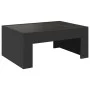 Mesa de centro con Infinity LED negro 70x50x30 cm de , Mesas de centro - Ref: Foro24-847610, Precio: 105,56 €, Descuento: %