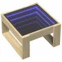 Mesa de centro con Infinity LED roble Sonoma 50x53x30 cm von , Couchtisch - Ref: Foro24-847625, Preis: 74,57 €, Rabatt: %