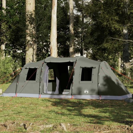 Tienda campaña familiar túnel 6 personas impermeable verde de , Tiendas de campaña - Ref: Foro24-4009419, Precio: 267,88 €, D...