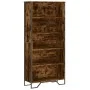 Estantería madera ingeniería color roble ahumado 80x31x169 cm de , Librerías y estanterías - Ref: Foro24-3295314, Precio: 90,...