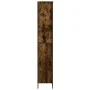Estantería madera ingeniería color roble ahumado 80x31x169 cm de , Librerías y estanterías - Ref: Foro24-3295314, Precio: 90,...
