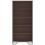 Estantería madera de ingeniería color marrón roble 80x31x169 cm de , Librerías y estanterías - Ref: Foro24-3295316, Precio: 9...