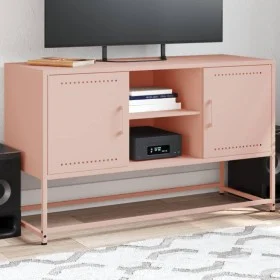 Aparador de acero rosa 36x39x123 cm by , Sideboards - Ref: Foro24-846525, Price: 107,84 €, Discount: %