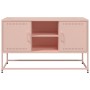 Aparador de acero rosa 36x39x123 cm de , Aparadores - Ref: Foro24-846525, Precio: 109,31 €, Descuento: %