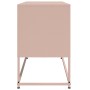Aparador de acero rosa 36x39x123 cm de , Aparadores - Ref: Foro24-846525, Precio: 109,31 €, Descuento: %