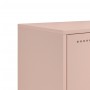 Aparador de acero rosa 36x39x123 cm de , Aparadores - Ref: Foro24-846525, Precio: 109,31 €, Descuento: %
