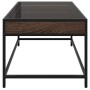 Mesa de centro con Infinity LED marrón roble 70x50x41 cm de , Mesas de centro - Ref: Foro24-847686, Precio: 88,84 €, Descuent...