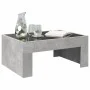 Mesa de centro con Infinity LED gris hormigón 70x50x30 cm de , Mesas de centro - Ref: Foro24-847612, Precio: 86,03 €, Descuen...