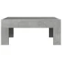 Mesa de centro con Infinity LED gris hormigón 70x50x30 cm de , Mesas de centro - Ref: Foro24-847612, Precio: 86,03 €, Descuen...