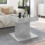 Mesa de centro y LED madera ingeniería gris hormigón 50x50x45cm de , Mesas de centro - Ref: Foro24-847563, Precio: 93,04 €, D...
