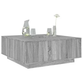 Mesa de centro madera de ingeniería gris Sonoma 100x100x40 cm de , Mesas de centro - Ref: Foro24-3284054, Precio: 159,83 €, D...