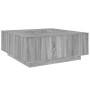 Mesa de centro madera de ingeniería gris Sonoma 100x100x40 cm de , Mesas de centro - Ref: Foro24-3284054, Precio: 161,37 €, D...