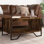 Mesa de centro madera contrachapada roble ahumado 75x51x40 cm de , Mesas de centro - Ref: Foro24-848486, Precio: 50,49 €, Des...