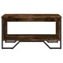 Rauchige Eichenholz-Sperrholz-Couchtisch 75x51x40 cm von , Couchtisch - Ref: Foro24-848486, Preis: 49,74 €, Rabatt: %